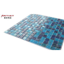electroplated vintage swimming pool tiles price blue and white swimming pool glass mosaic strip